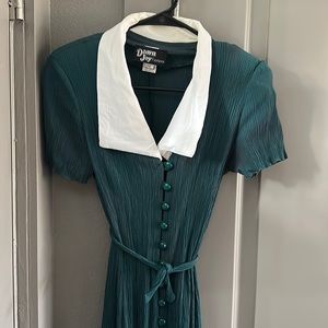 1980s Office Dress